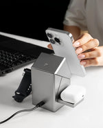 Auto Rotatable 3-in-1 Wireless Charging Station