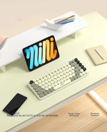 POP Keys Mechanical Bluetooth Keyboard - Gray Tricolor