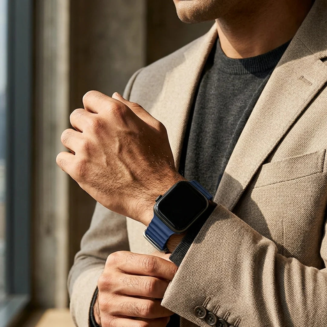 Spacething Ocean Apple Watch Band β 49mm / 45mm Size - Blue
