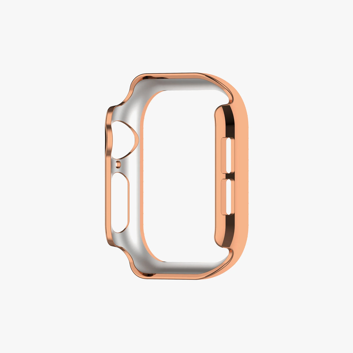 Apple Watch Diamond Plated Protective Hard Case - Rose Gold 40 MM