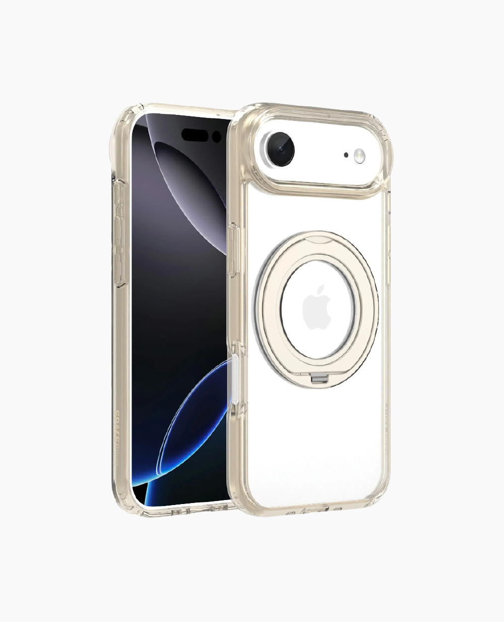 Spacething Marsix 360° Stand Case for iPhone 17 Air - Gold