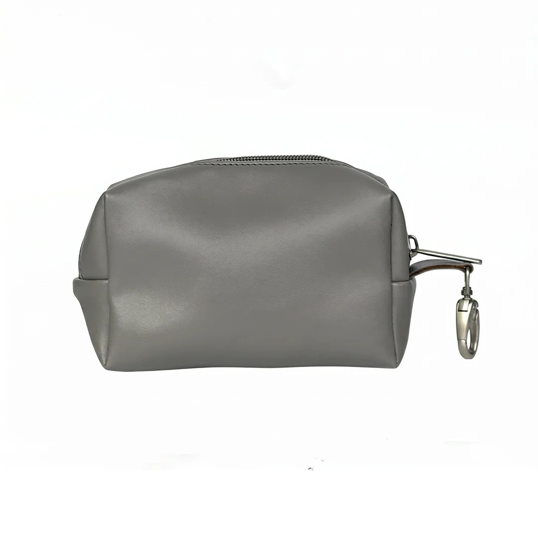 Spacething Helios Leather Laptop Bag With Free Tech Organiser Pouch | 13-14" Inches - Grey