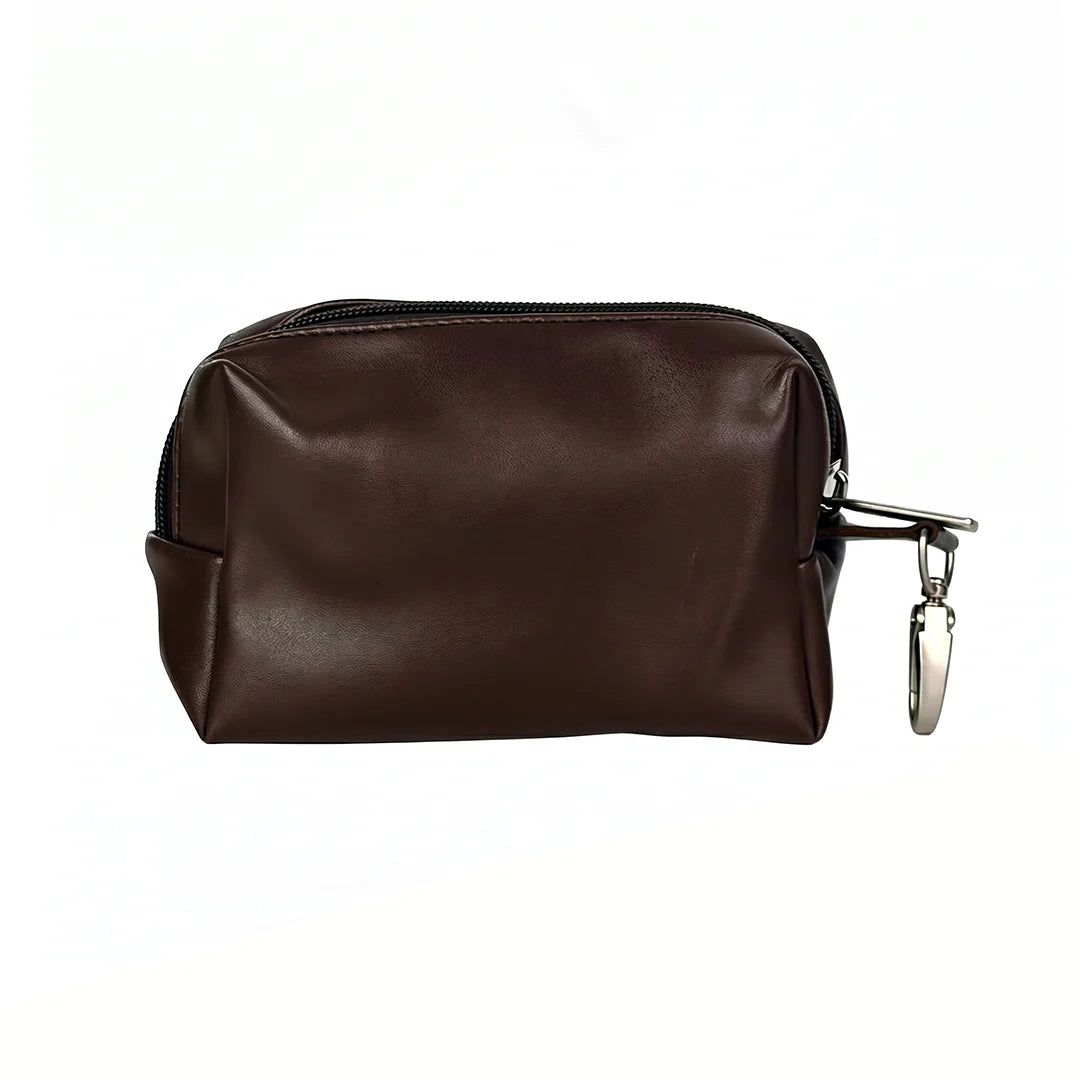 Spacething Helios Leather Laptop Bag With Free Tech Organiser Pouch | 13-14" Inches - Brown