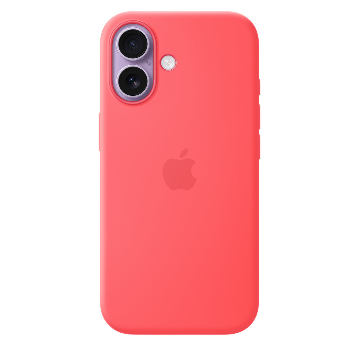 Apple Silicone Case with MagSafe iPhone 17 Bright Guava