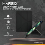 Spacething Marsix Anti-bacterial Drop Proof Case | iPad Air M2 - Black