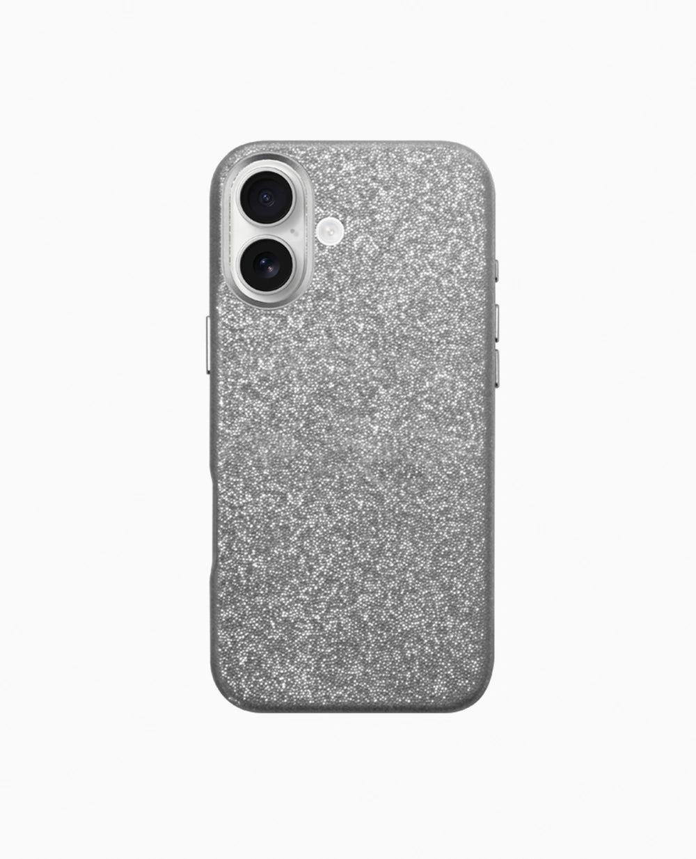 Max-Sparkle Hybrid Cover - Silver iPhone 17