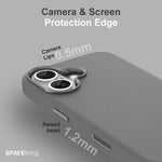 Spacething Marsix 360° Stand Case for iPhone 17 - Black