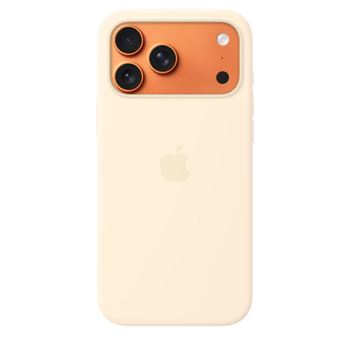 Apple Silicone Case with MagSafe iPhone 17 Pro Vanilla