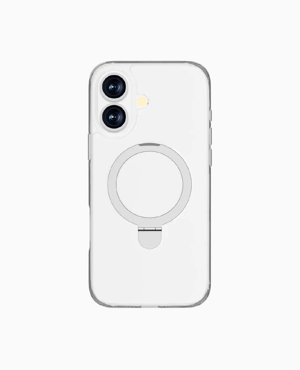 Spacething Marsix Mag Stand Case iPhone 16 - Clear