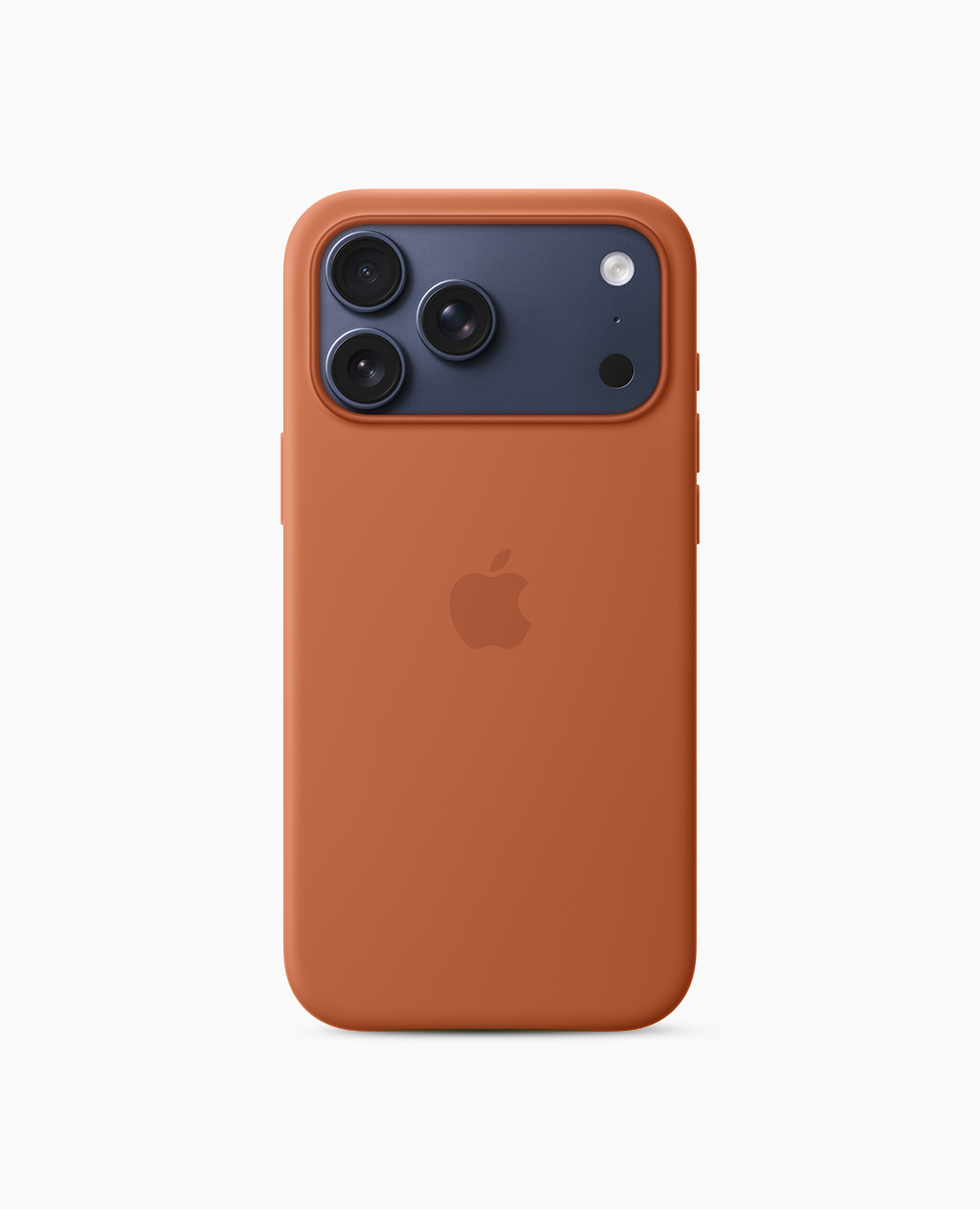 Apple Silicone Case with MagSafe iPhone 17 Terra Cotta