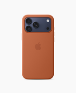 Apple Silicone Case with MagSafe iPhone 17 Terra Cotta