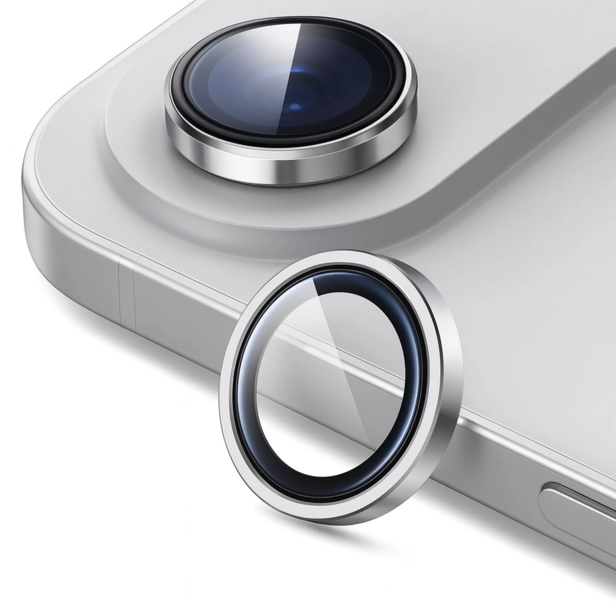 Spacething Supreme AR Camera Lens Protector - Silver iPhone 17 Air