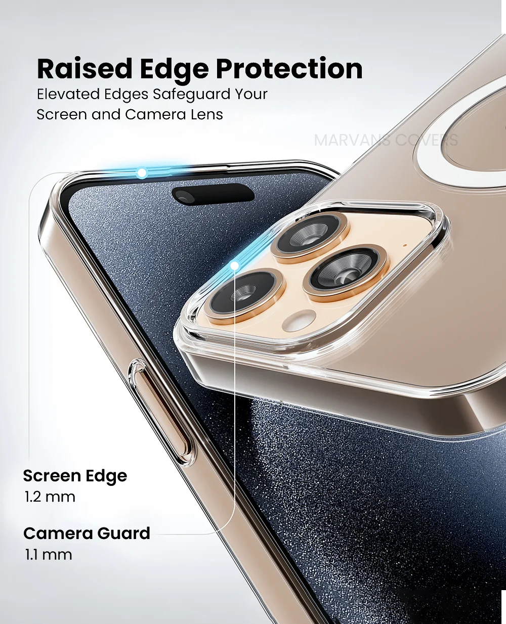 Anti-Yellow Magsafe Clear Case iPhone 17 Pro Max