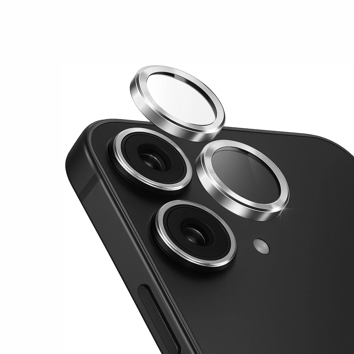 Spacething Supreme AR Camera Lens Protector - Silver iPhone 17