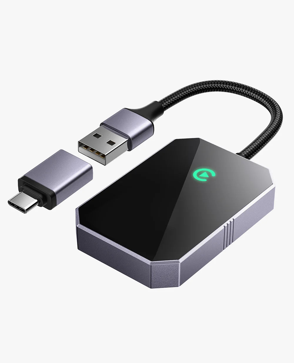 VoltX Wireless CarPlay Metal Adapter with BT 5.3 & WIFI 5.8Ghz