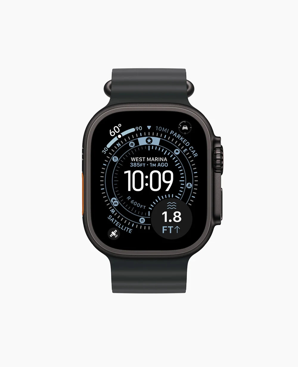 Black Ocean Band - Black Titanium Finish
