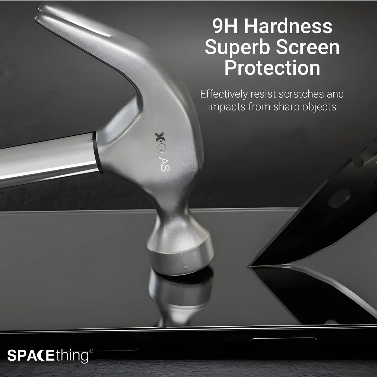 Spacething Titan Full Tempered Glass - Clear iPhone 18 Pro Max