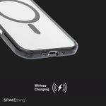 Spacething Minimal MagSafe Case for iPhone 17 Air - Black