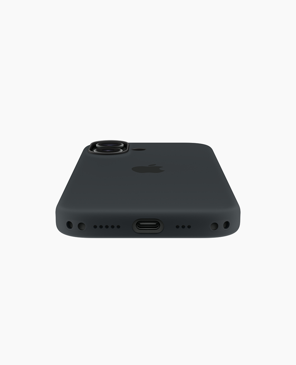 Apple Silicone Case with MagSafe iPhone 17 Orange