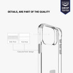 Premium Clear Case with Aluminium Stand iPhone 14 Pro