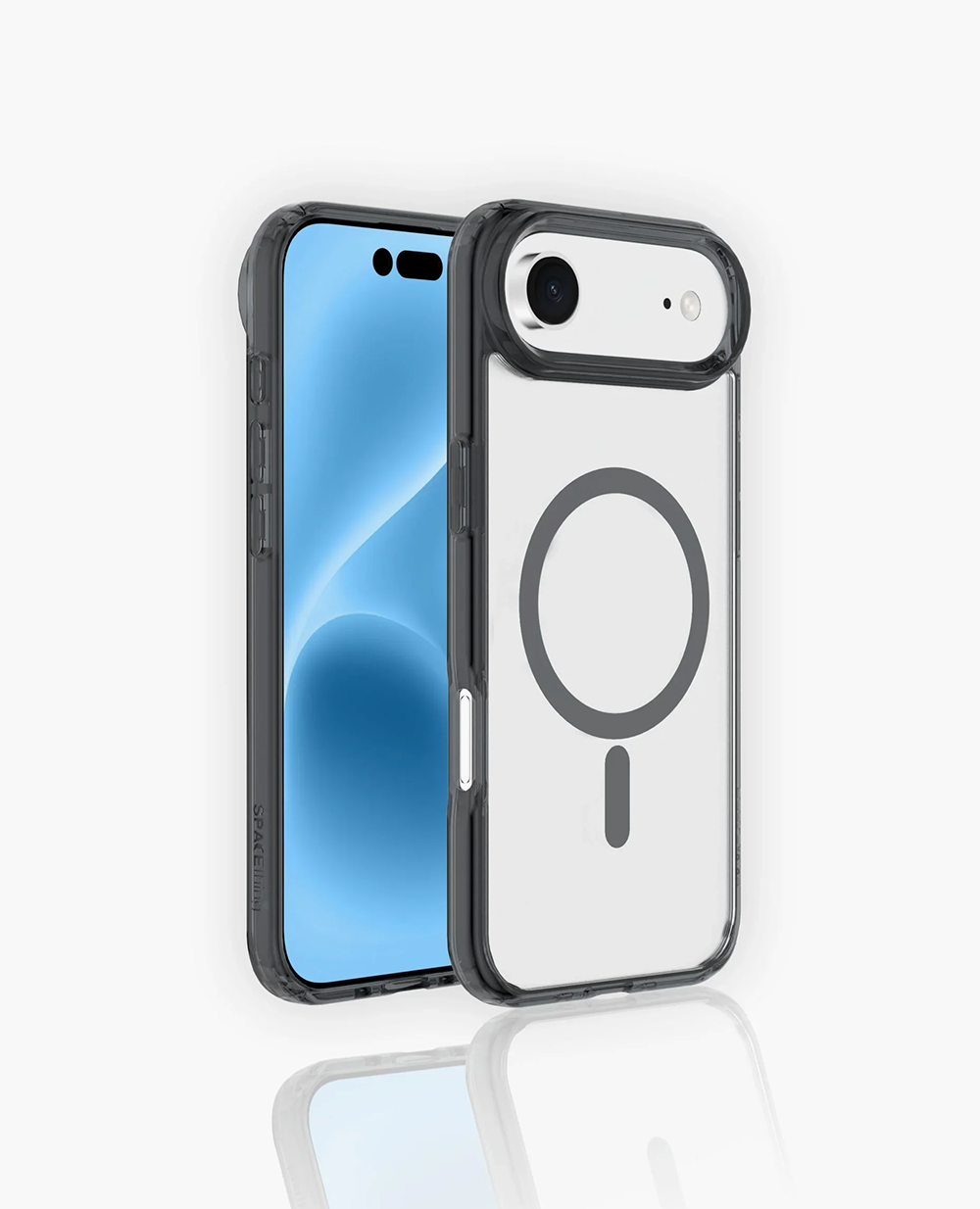 Spacething Minimal MagSafe Case for iPhone 17 Air - Black