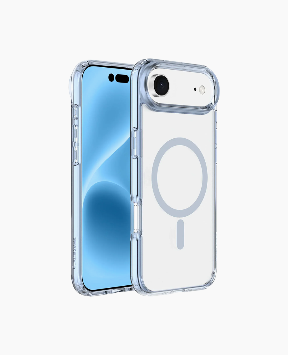 Spacething Minimal MagSafe Case for iPhone 17 Air - Blue