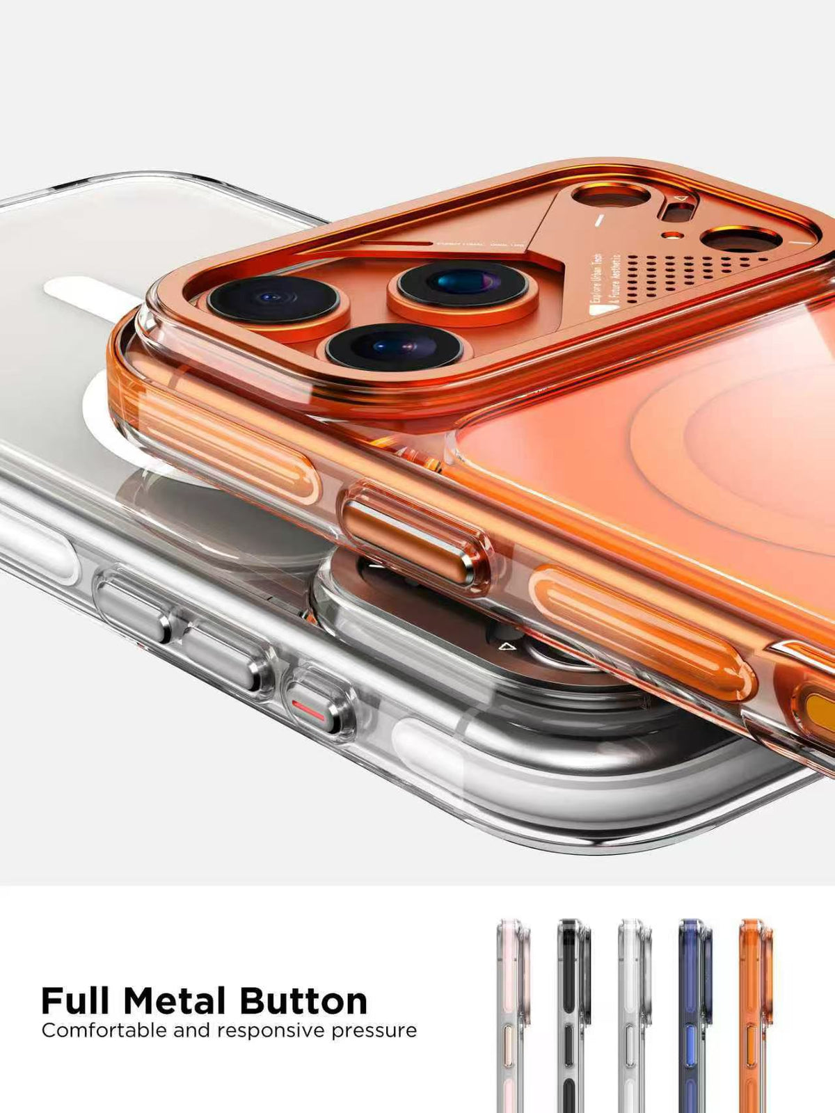 Spacething Defender MagSafe Case for iPhone 18 Pro Max - Silver