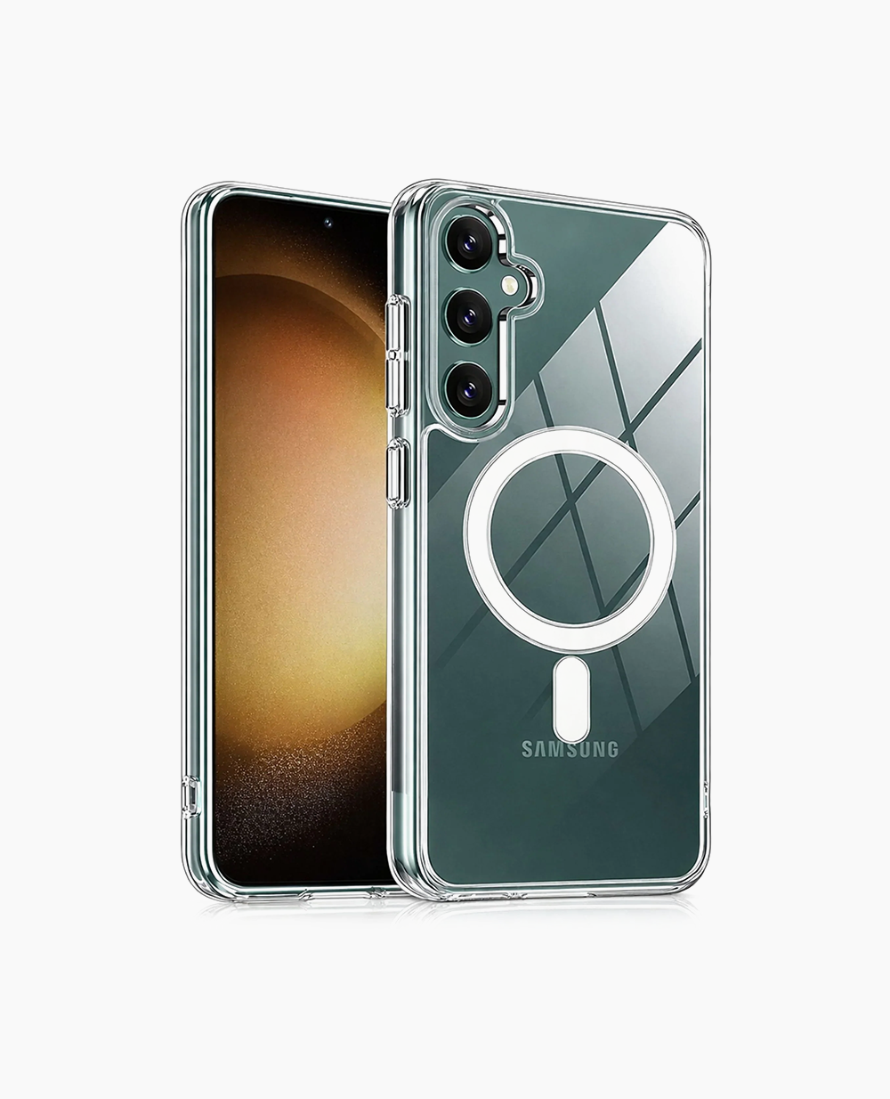 Spacething Samsung Galaxy S25 Plus Minimal MagSafe Case - Clear