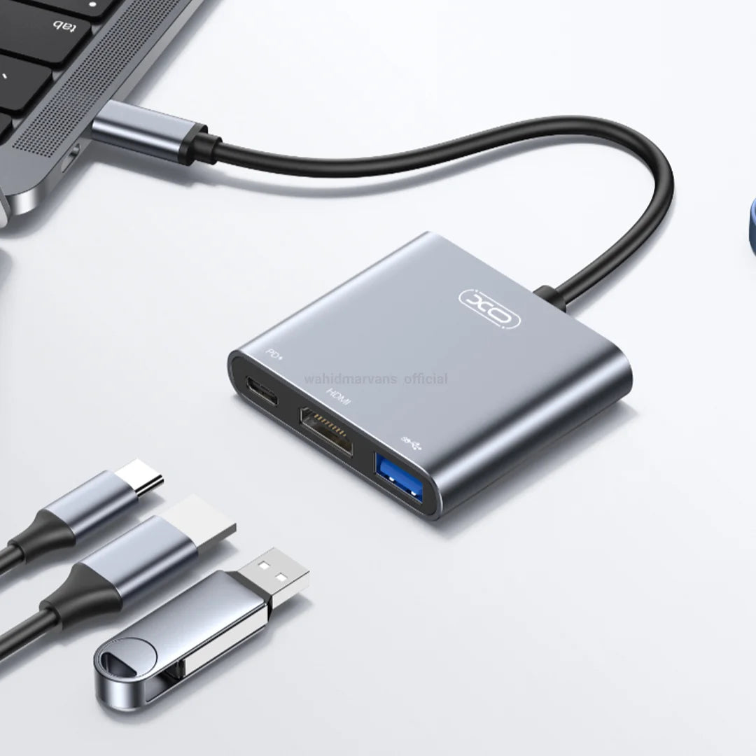 3-in-1 USB-C Docking Station