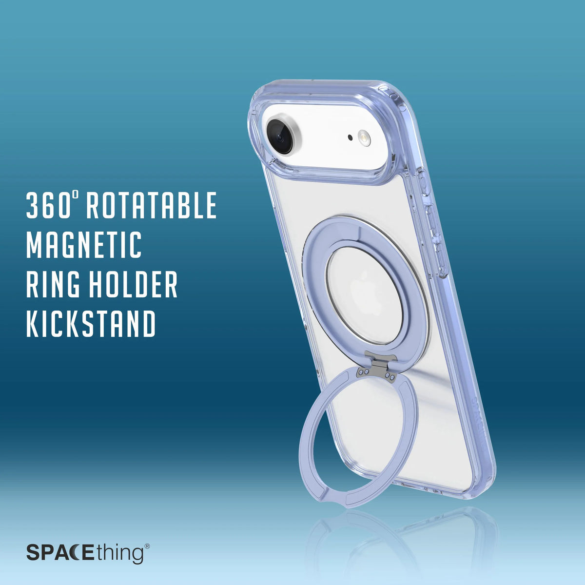 Spacething Marsix 360° Stand Case for iPhone 17 Air - Blue