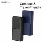 Spacething Milos 20000 mAh PD 22.5W Power Bank - Black
