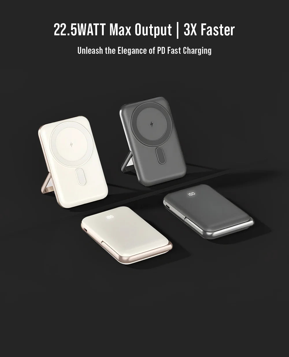 POWERUP PowerMag Stand 10000mAh MagSafe Power Bank