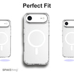 Spacething Minimal MagSafe Case for iPhone 17 Air - Clear