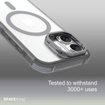 Spacething Helix MagClick Stand Case for iPhone 17 - Black