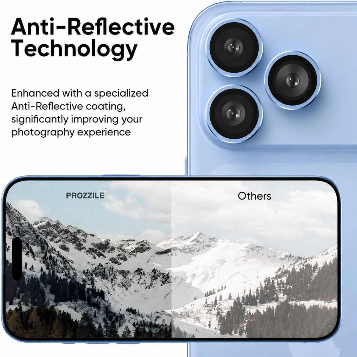 Spacething Titan Camera Lens - Light Blue iPhone 18 Pro