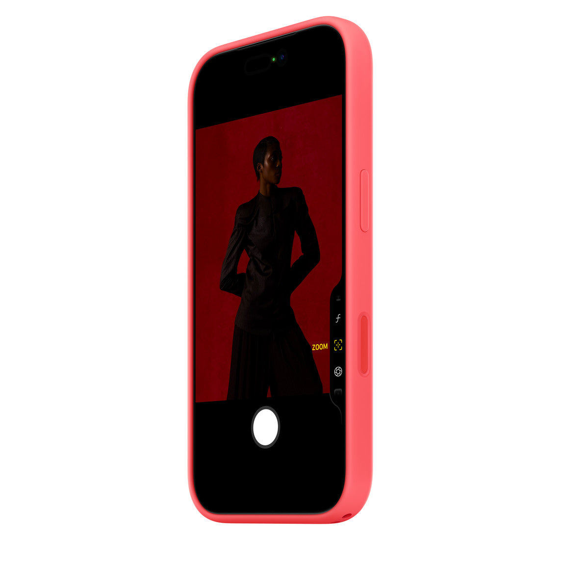 Apple Silicone Case with MagSafe iPhone 17 Pro Bright Guava