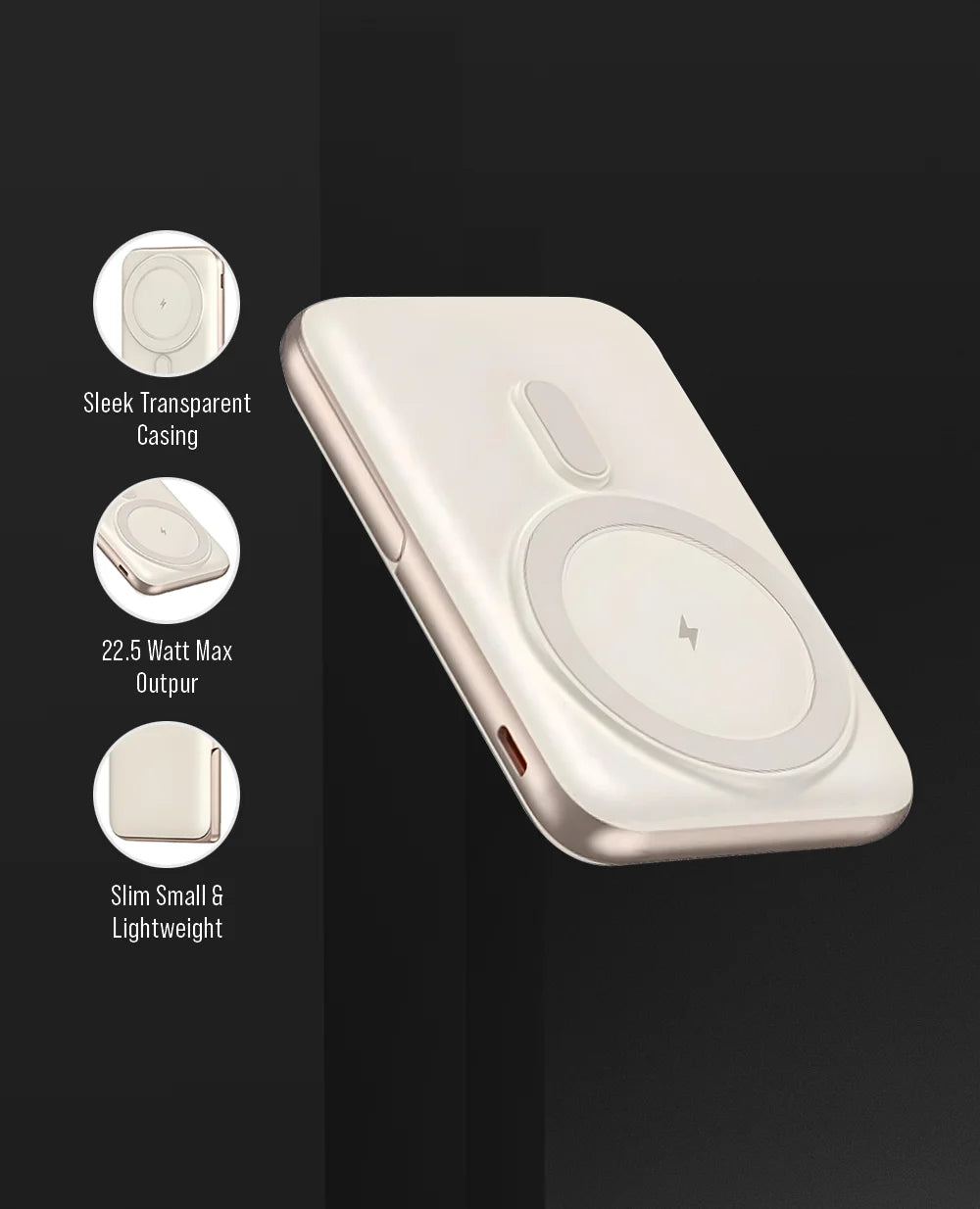POWERUP PowerMag Stand 10000mAh MagSafe Power Bank
