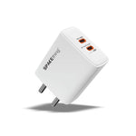 Spacething Cube Plus 90W MULTIPROTOCOL DUAL TYPE - C FAST CHARGER Colour - White