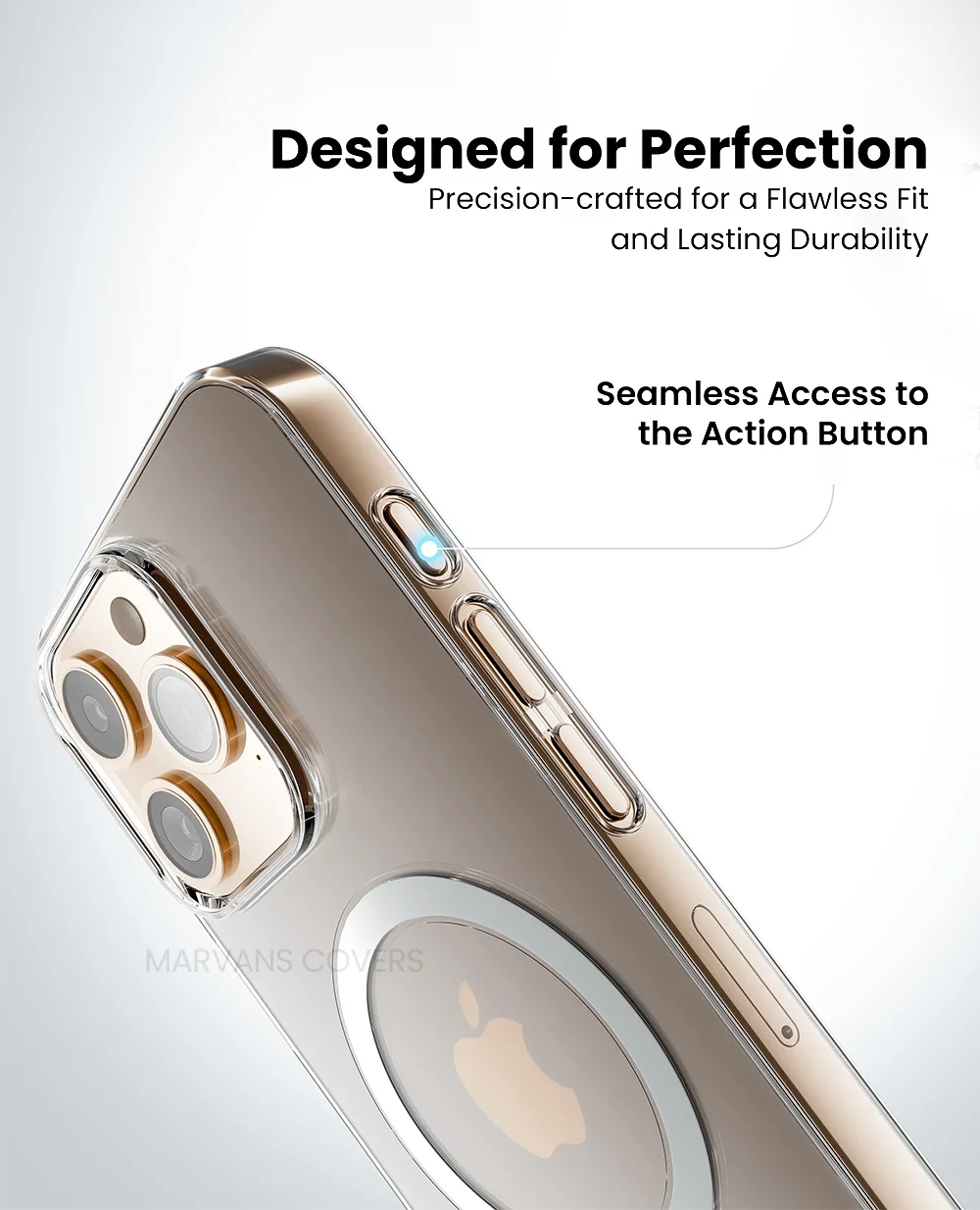 Anti-Yellow Magsafe Clear Case iPhone 17 Pro Max