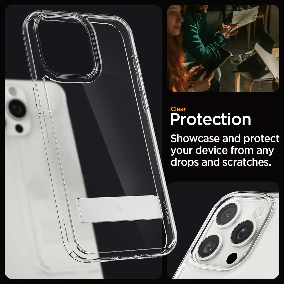Spigen Ultra Hybrid Magfit - Clear Case iPhone 14 Plus