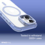 Spacething Helix MagClick Stand Case for iPhone 17 - Blue