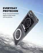 Anti-Yellow Magsafe Clear Case Samsung Z Flip 5