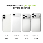 MatGuard Magsafe Cover - Frosted Clear iPhone 17 Air