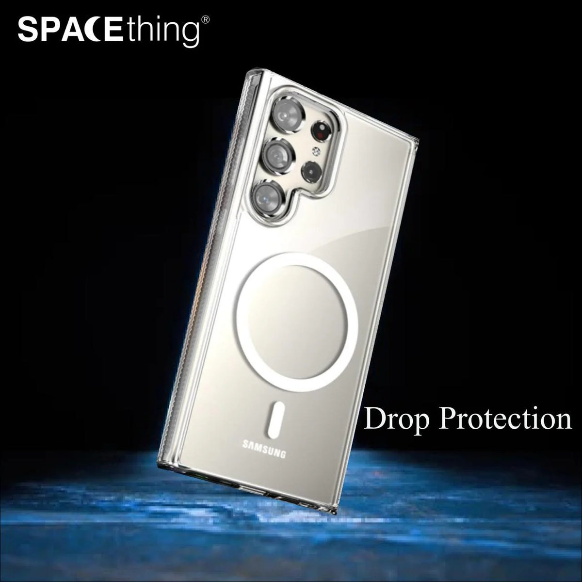 Spacething Samsung Galaxy S25 Ultra Minimal MagSafe Case - Clear
