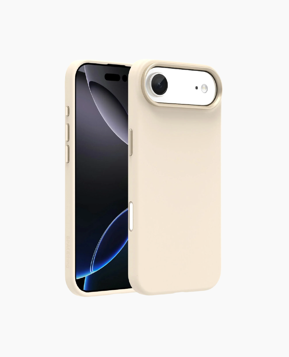 Spacething Smoothie Silicone Case for iPhone 17 Air - Gold