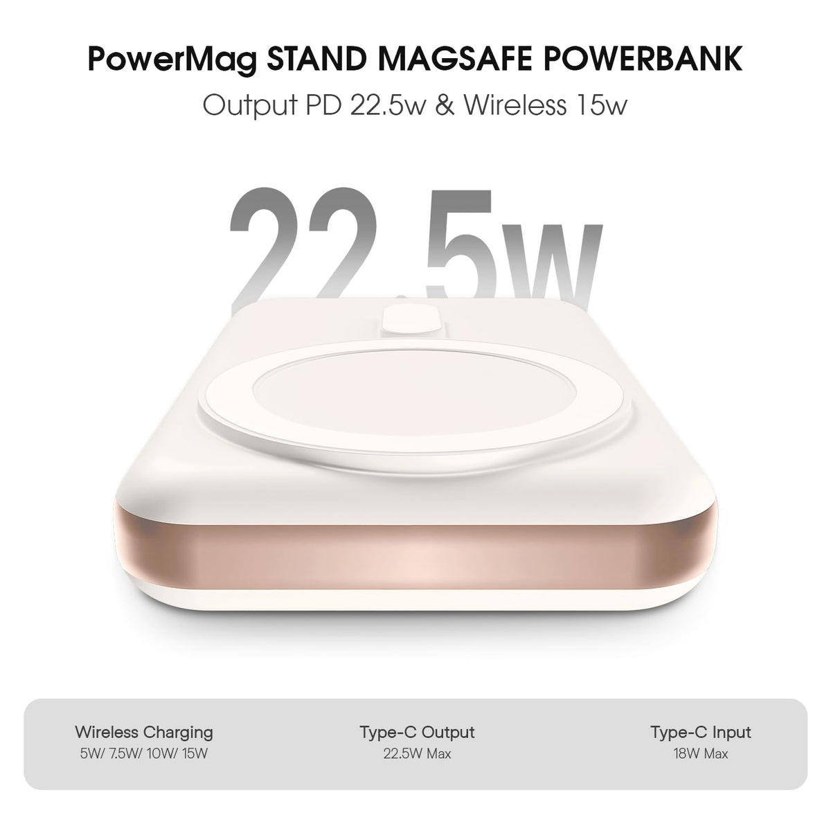 POWERUP PowerMag Stand 10000mAh MagSafe Power Bank