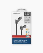 Spacething Speed Pro 4-in-1 Cable – 100W (1.5M)