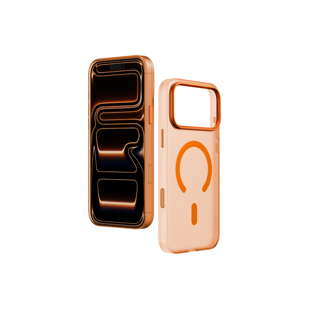 MatGuard Magsafe Cover - Orange iPhone 17 Pro