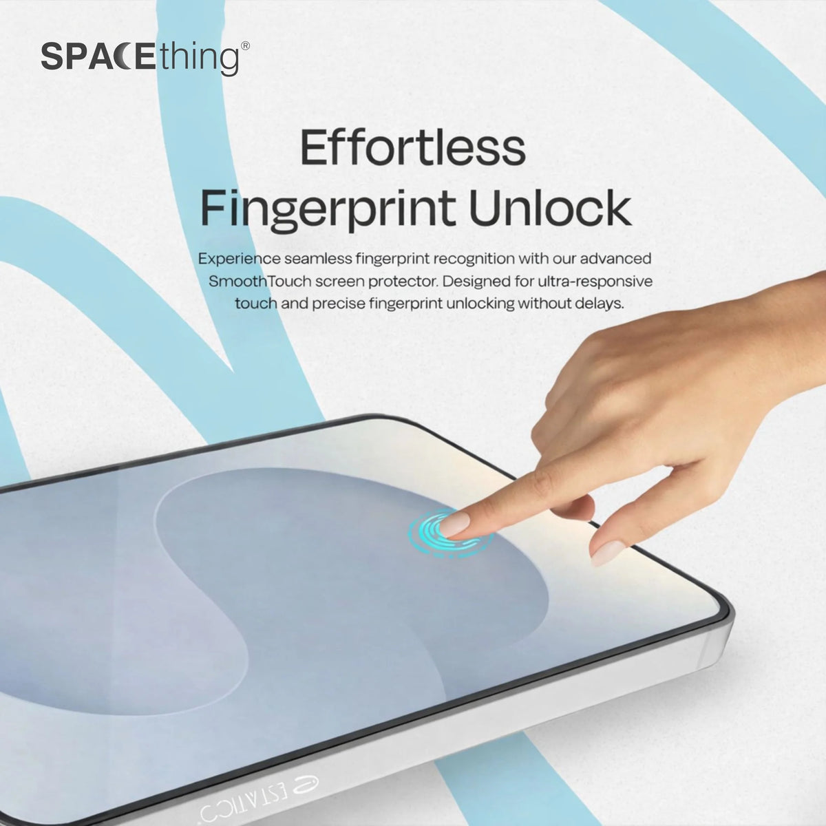 Spacething Full Tempered Glass - Clear Samsung S25 Ultra