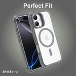 Spacething Helix MagClick Stand Case for iPhone 17 - Black